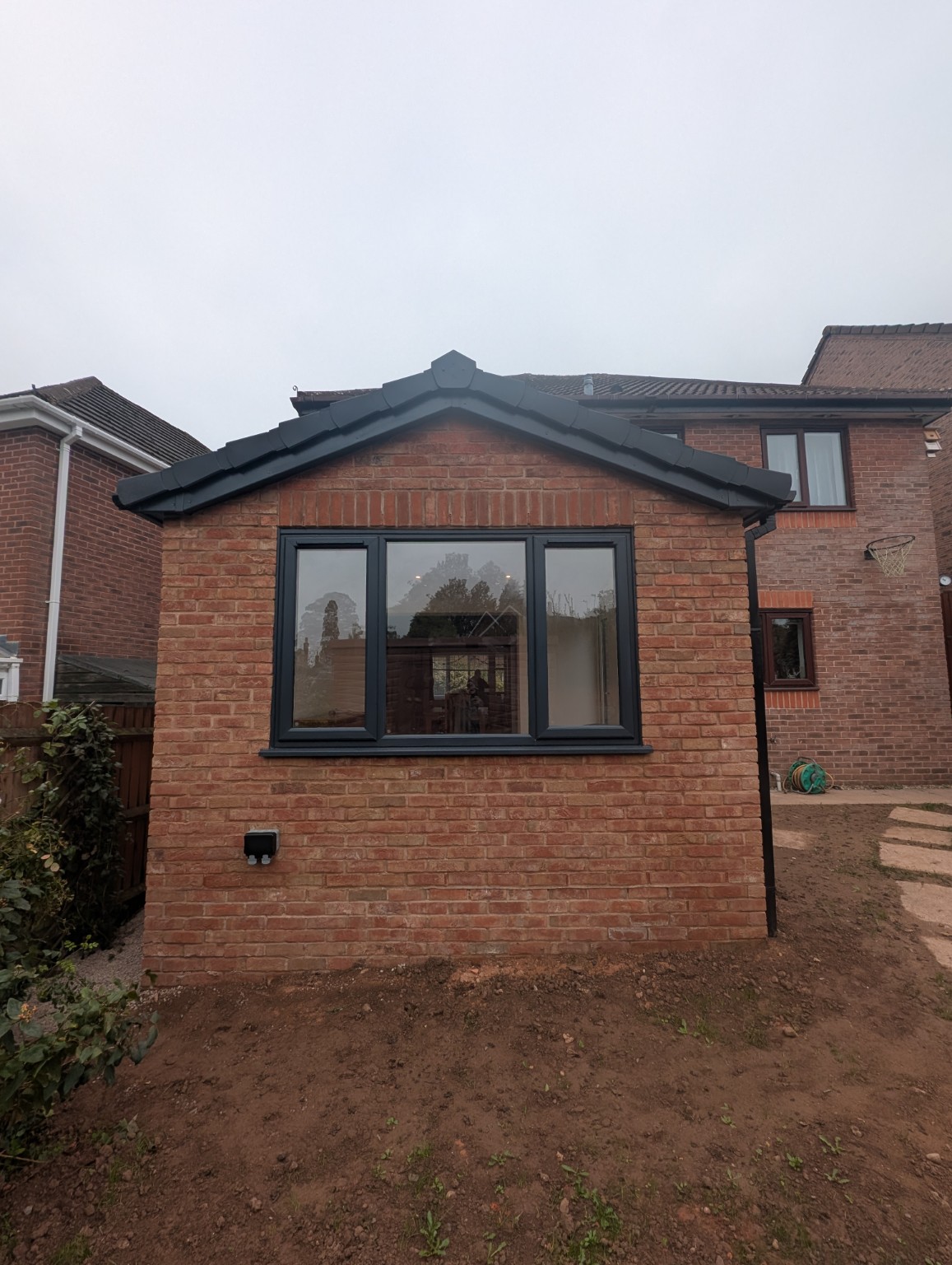 Finished extension exterior in Coleford