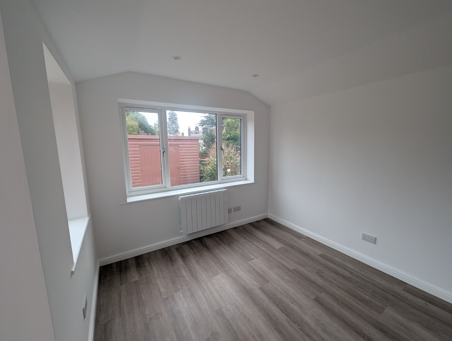 Finished extension room
